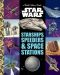 [Star Wars Golden Books 01] • Starships, Speeders & Space Stations (Star Wars) (Little Golden Book)